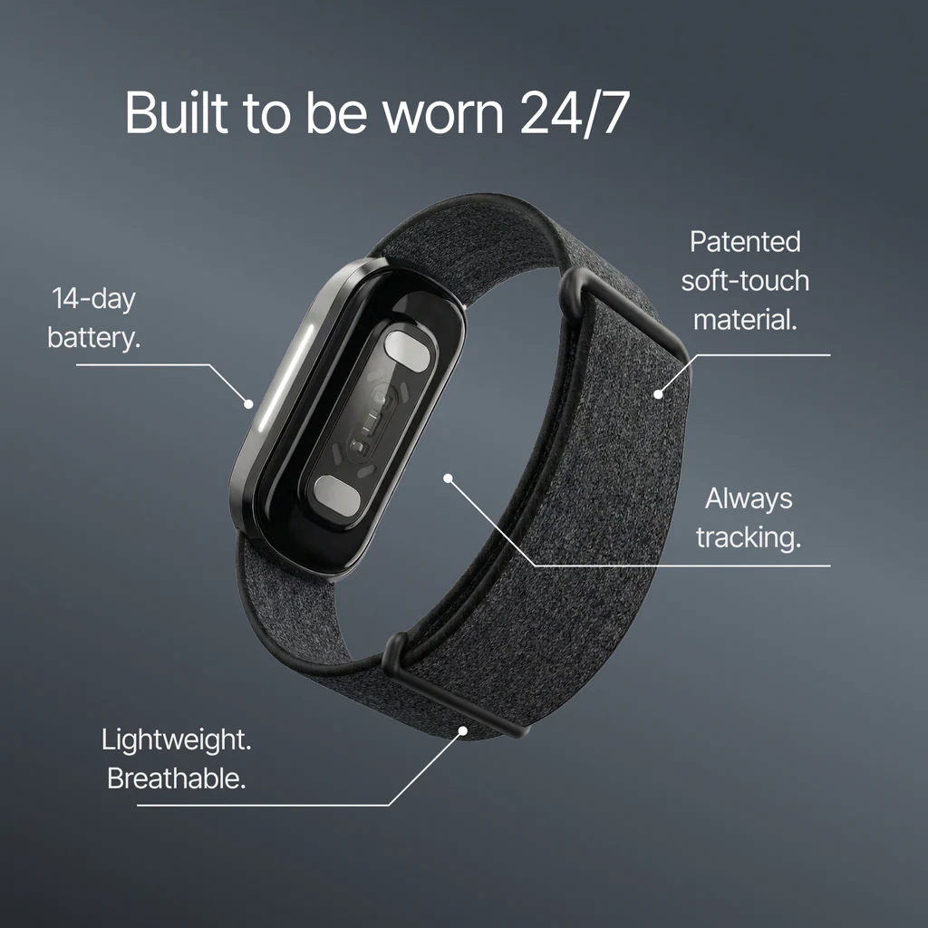 Hume Band 2.0 tracking key health metrics