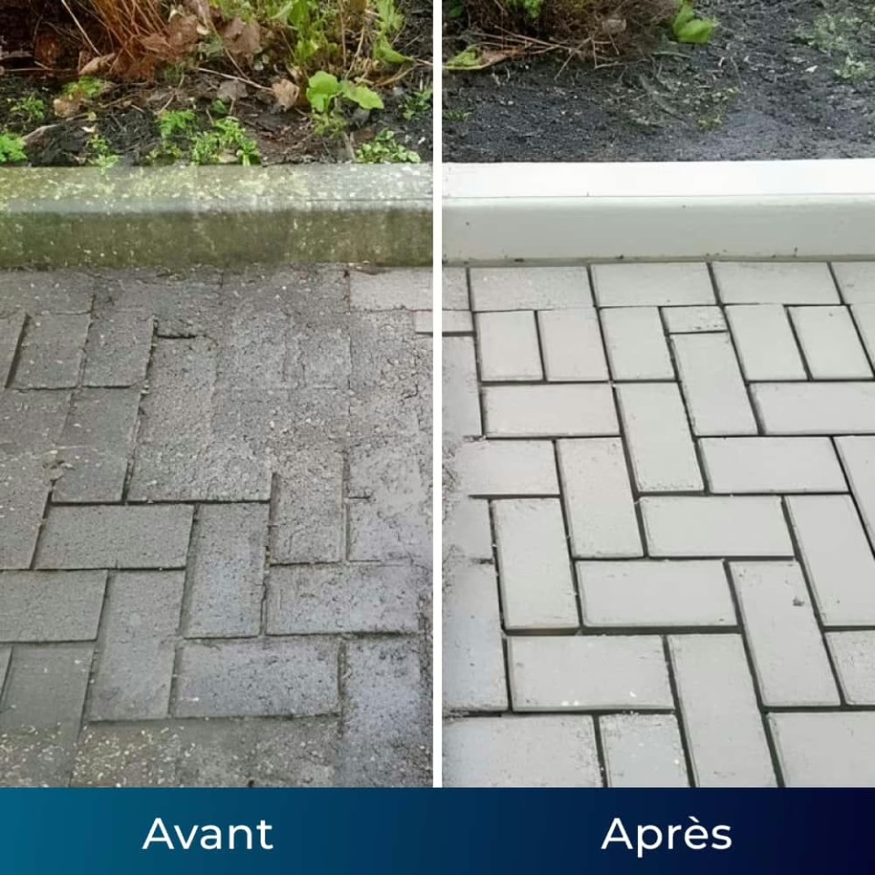 Jetterix nettoyage avant après